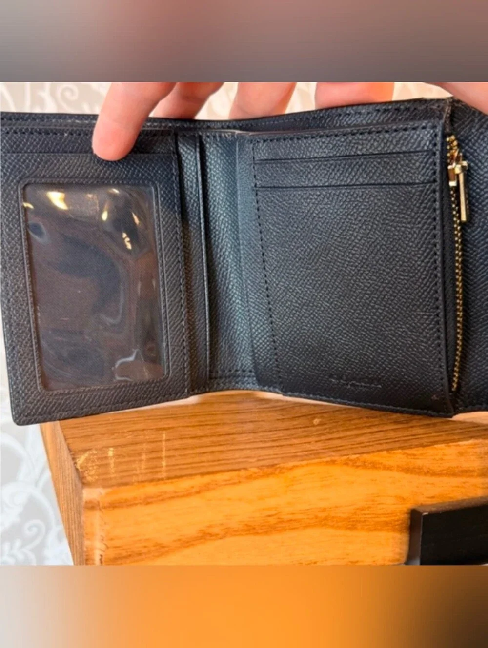 Coach mint compact